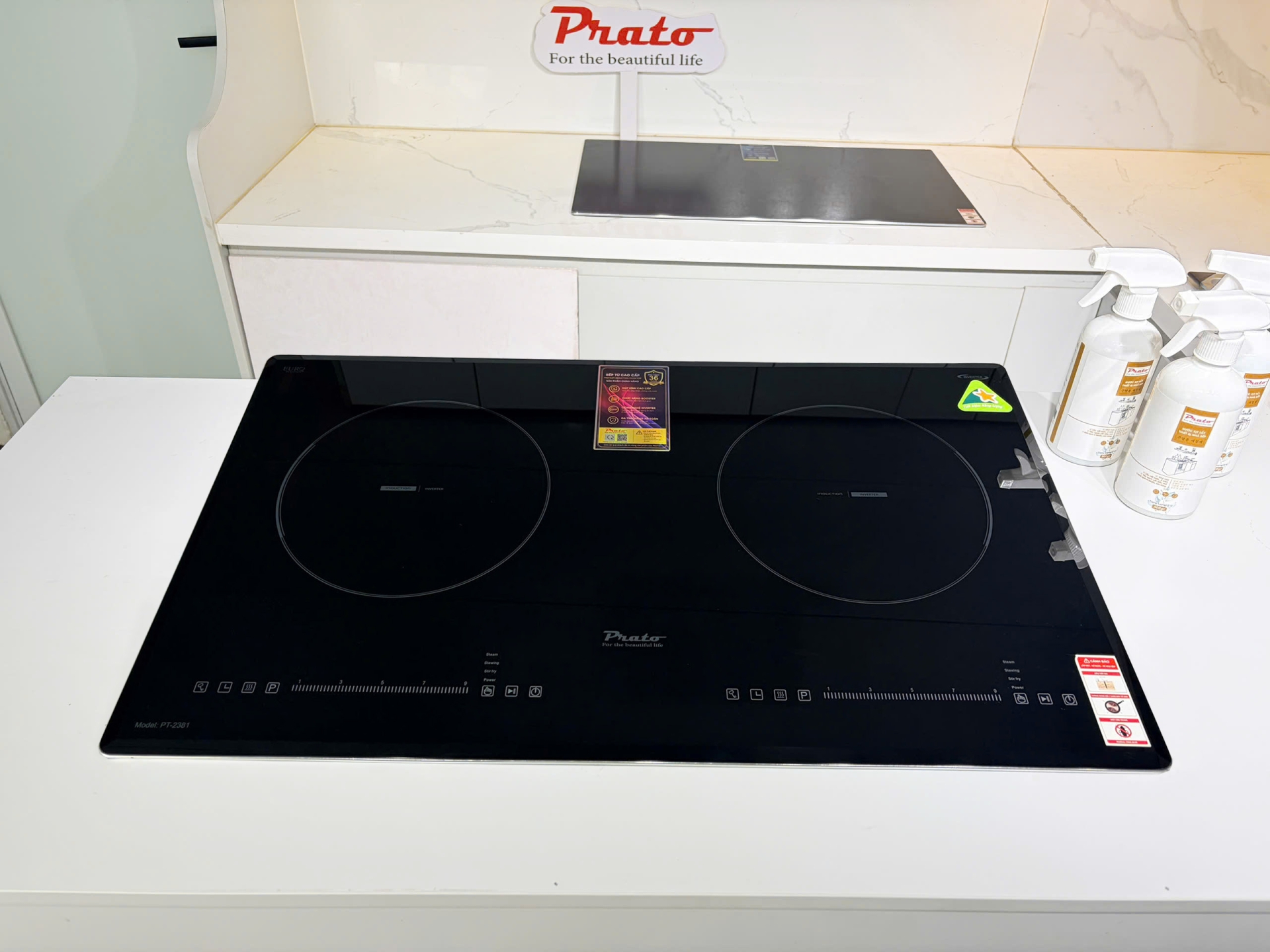 Bếp từ Model: PT-2381(2 Phiên bản mặt kính)